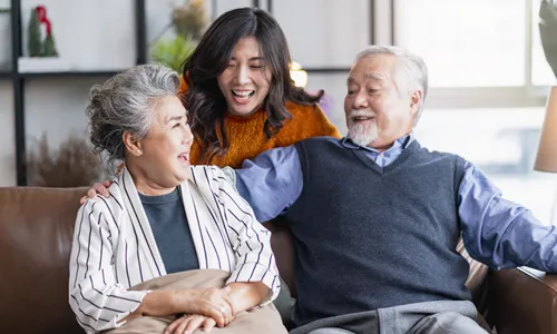 Japanese Families with daughter