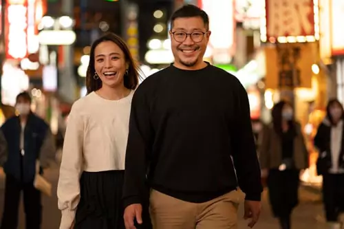 Mature men and Japanese women